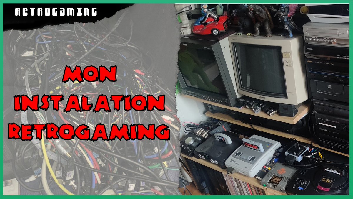 Pour commencer 2025, quoi de mieux qu'une vidéo bien technique comme il faut. 🤠 Pendant 40 minutes je vous présente toute mon installation retrogaming ! 🤓 Ça va parler péritel, everdrive, NTSC, CRT etc... Bref c'est dense et tout est expliqué ici ➡️ youtu.be/pG4IMthAFyk