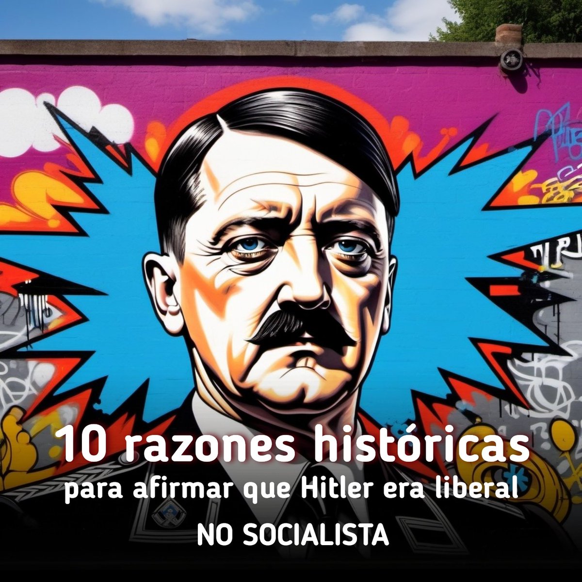 📣 10 Razones históricas verificables para afirmar que Hitler fue un liberal de extrema derecha:

1. Una de las primeras medidas de Hitler fue privatizar industrias públicas. Empresas como Volkswagen y los ferrocarriles alemanes fueron privatizadas o transferidas a control