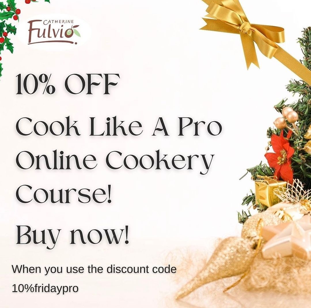Cfulvio's tweet image. 👩‍🍳Learn to Cook Like a Pro with @Cfulvio from Ballyknocken House! Get 10% off the online cooking course using code 10%fridaypro. Hurry, offer ends soon! 🍽✨ #CookLikeAPro #CookingClass #DiscountDeal #Ballyknocken #onlinecooking