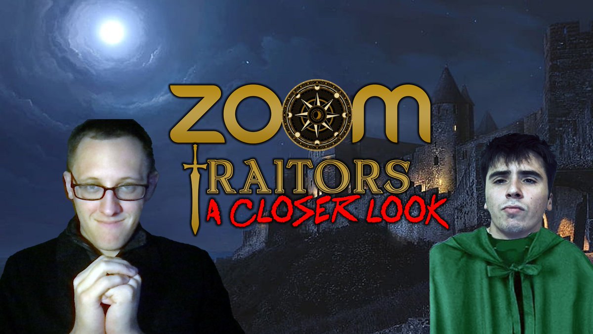 ZoomGameNetwork's tweet photo. Take a deeper dive each episode of #ZoomTraitors as we sit down with one standout player!

The premiere's key player was indeed Dominick @thedominickma  who caused a lot of chaos right from the start.

Take a listen here⬇️
https://t.co/gmLuluWxZn https://t.co/05Tyo0b0dR