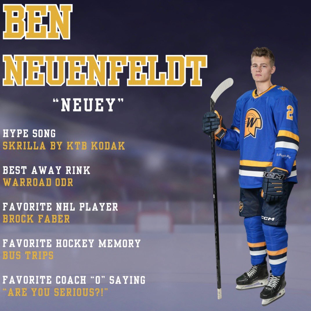 WHS_boyshockey's tweet photo. Day 1 of our Senior Highlight Posts! First up #2 Ben Neuenfeldt #WayzataWay https://t.co/wRklvMD2cz