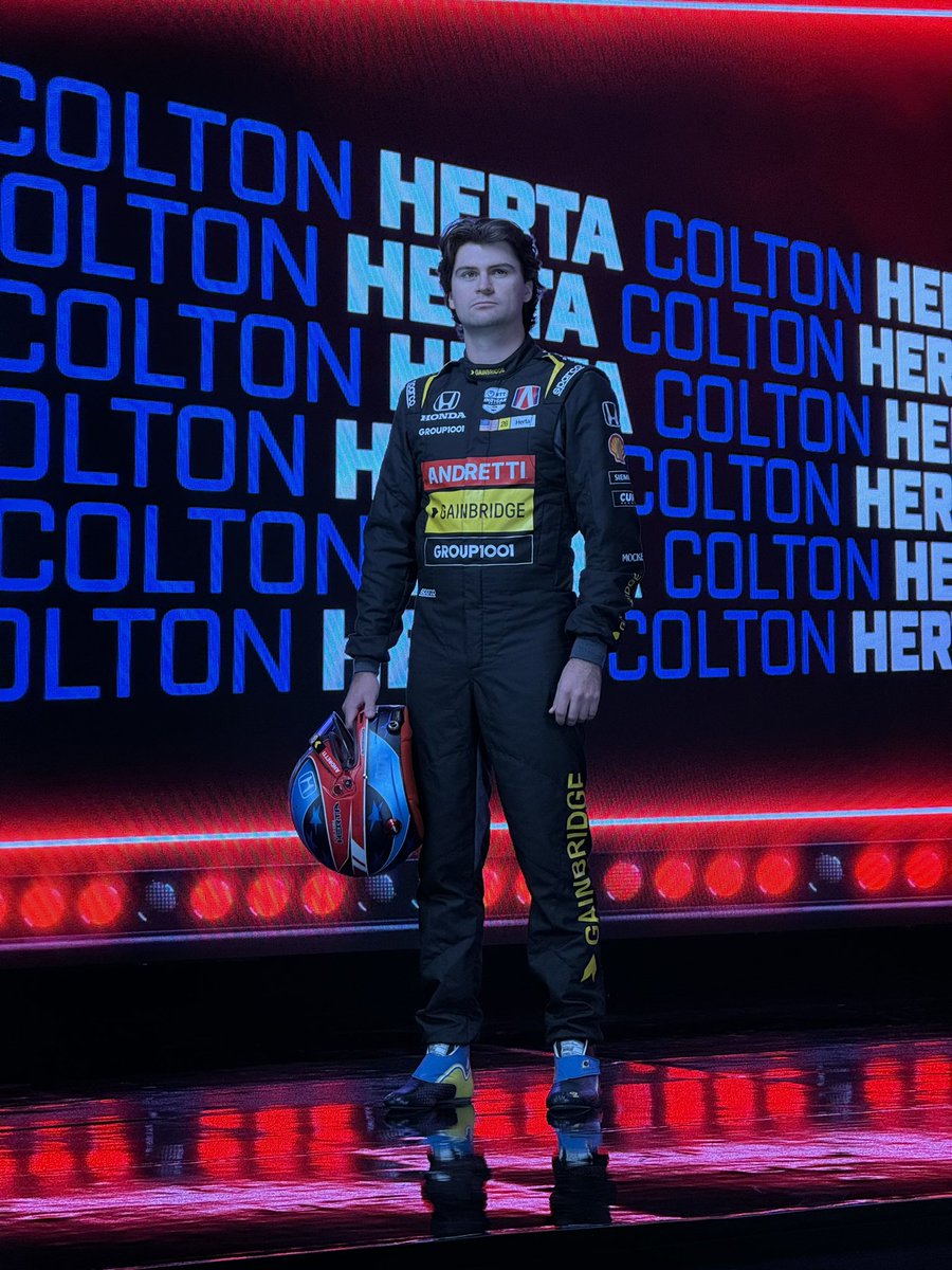 AndrettiIndy's tweet photo. Level up ๐ Year seven in @IndyCar ๐ https://t.co/O8QVqjK72o
