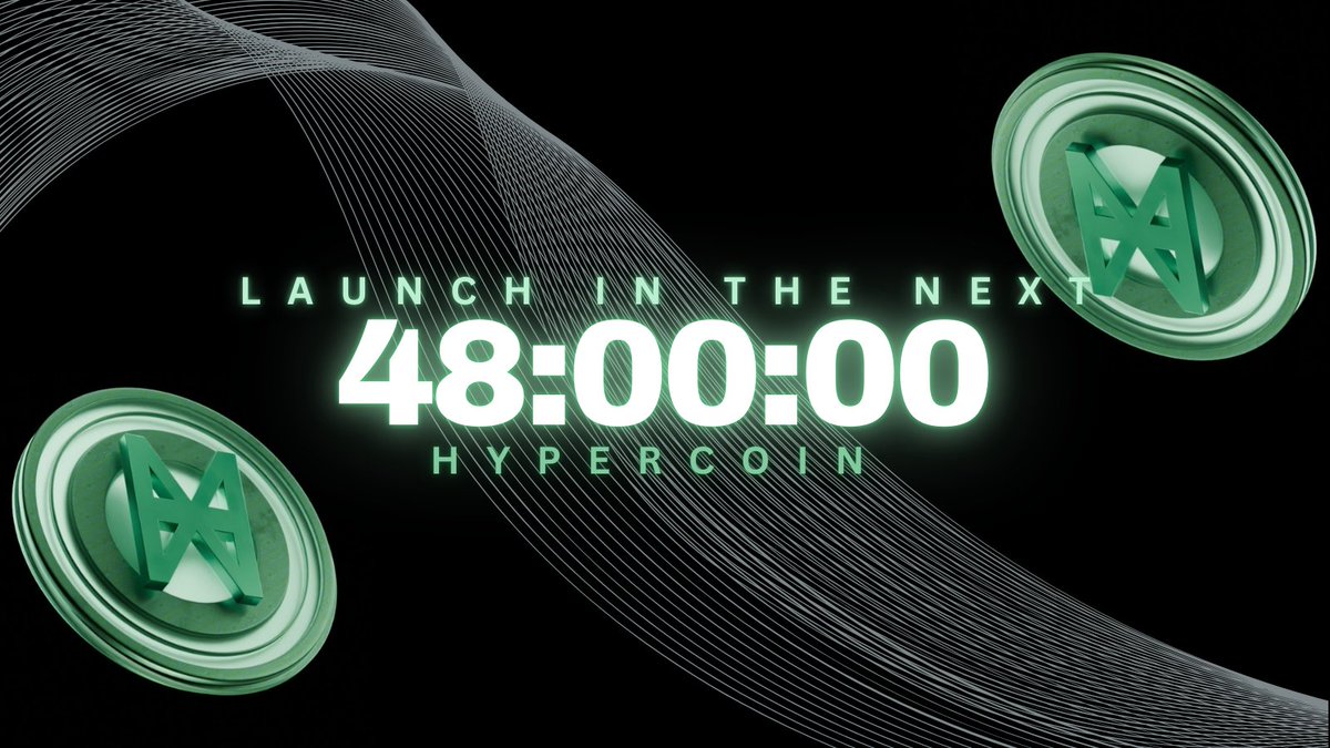HypercoinX's tweet photo. 🚀 HYPERCOIN LAUNCHING IN THE NEXT 48 HOURS! 🚀

The countdown has begun! ⏳ In the next 48 hours, Hypercoin $HYC will officially launch, and the future of community-driven crypto starts NOW! 🔥

Get ready to bond, vote, and evolve with us! 💎

Stay tuned for more updates and make sure you’re locked in. 📢

#HYC #Launch #Hypercoin #CommunityDriven #48HourCountdown