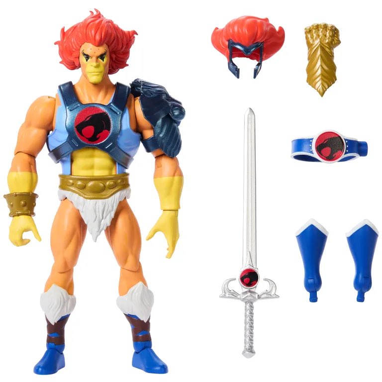 ThunderCatsOrg's tweet photo. Set to hit store shelves in April, the upcoming @mattel Origins wave will include MOTU mashup figures of Lion-O and Cheetara along with new characters like Skell-Ra (Skeletor / Mumm-Ra) and a reinterpretation of Battle-Cat as a humanoid ThunderCats warrior. #thundercats #motu https://t.co/wzjl9FciJb