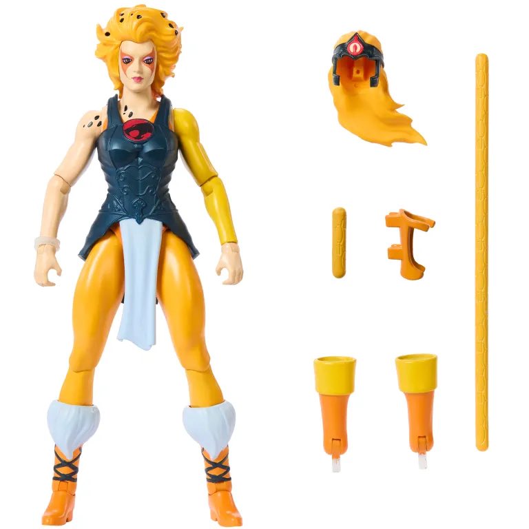 ThunderCatsOrg's tweet photo. Set to hit store shelves in April, the upcoming @mattel Origins wave will include MOTU mashup figures of Lion-O and Cheetara along with new characters like Skell-Ra (Skeletor / Mumm-Ra) and a reinterpretation of Battle-Cat as a humanoid ThunderCats warrior. #thundercats #motu https://t.co/wzjl9FciJb