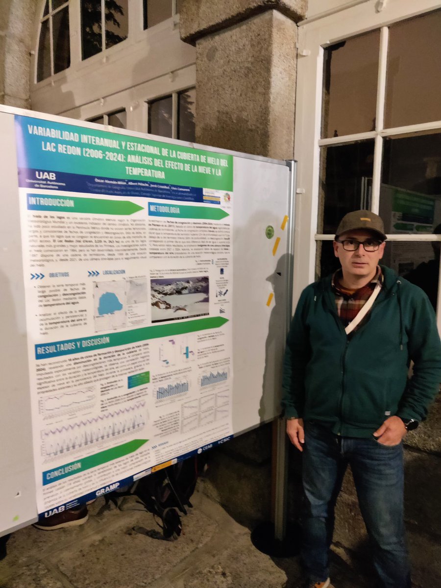 Òscar Alemán Milán (@oscaraleman_m) on Twitter photo De congrés a Madrid amb els meus...
<a href="/estanysgelats/">Estanys Gelats</a>
#estanysgelats
<a href="/Geografia_UAB/">Geografia UAB</a>
<a href="/gramp_uab/">GRAMP</a>
<a href="/apelachs/">Albert Pèlachs</a> De congrés a Madrid amb els meus...
<a href="/estanysgelats/">Estanys Gelats</a>
#estanysgelats
<a href="/Geografia_UAB/">Geografia UAB</a>
<a href="/gramp_uab/">GRAMP</a>
<a href="/apelachs/">Albert Pèlachs</a>