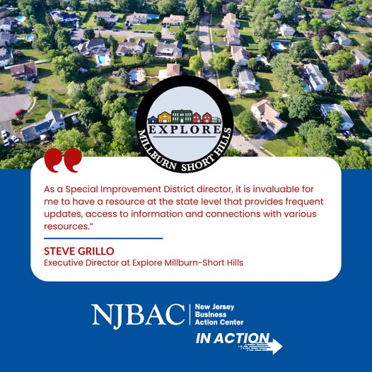 Steve Grillo, Executive Director at Explore Millburn-Short Hills, shares how NJBAC resources help stay ahead with answers, advocacy, and connections. Learn more: nj.gov/state/bac/ #NJBACInAction

 #NJBAC #ClientTestimonial #AnswersAdvocacyConnections