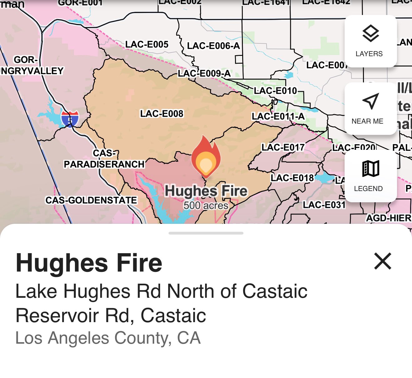 Castaic California Map