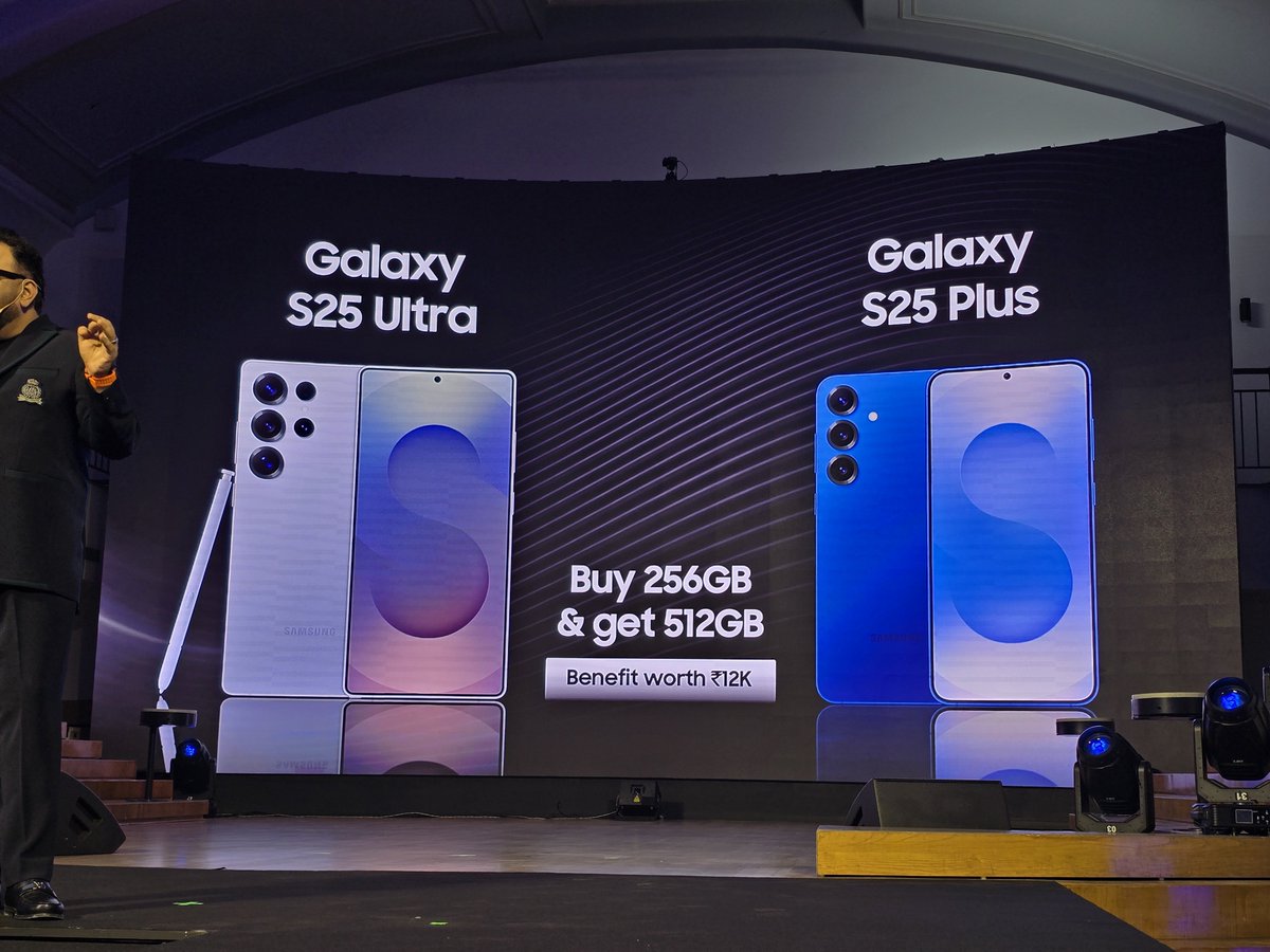 stufflistings's tweet photo. Galaxy S25 series price in India.
#GalaxyAI #GalaxyUnpacked https://t.co/S3u2g8MFLl