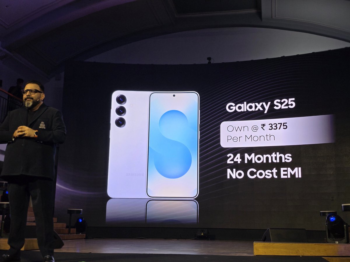 stufflistings's tweet photo. Galaxy S25 series price in India.
#GalaxyAI #GalaxyUnpacked https://t.co/S3u2g8MFLl