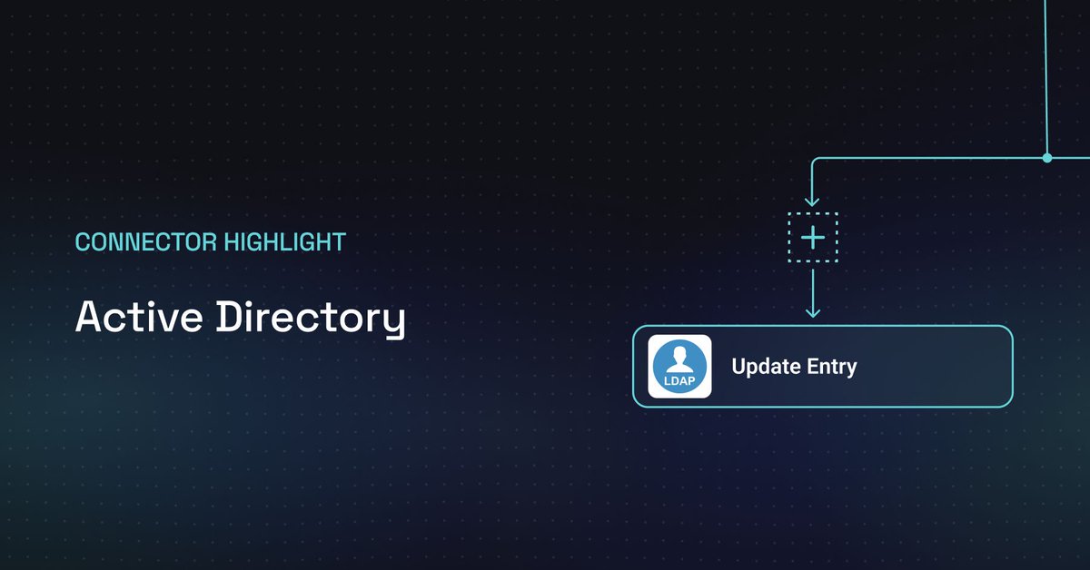 prismatic_io's tweet photo. Our Active Directory connector simplifies authentication, querying, and managing directory entries. Whether this is for a non-dev using our low-code integration designer, a dev writing code, or even one of your customers creating workflows, we've got it covered. https://t.co/1wxHslL8bP