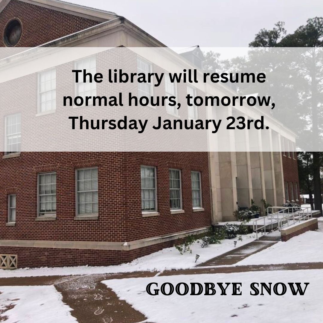 Library_LC's tweet image. We will open at 7:45 am tomorrow with coffee, hot chocolate and tea ready to warm you up.
