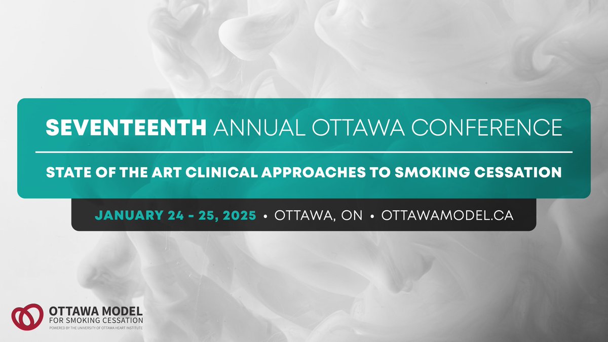 PHE Canada | EPS Canada (@phecanada) on Twitter photo This Saturday Ryan Fahey from our team will co-present with Dr. <a href="/LauraStruik/">Dr. Laura Struik, PhD RN</a> on #STOMP and exploring the impact of social media on youth vaping and strategies for effective cessation.
More info:
ottawamodel.ottawaheart.ca/conference/abo…
<a href="/HeartInstitute/">Heart Institute</a> This Saturday Ryan Fahey from our team will co-present with Dr. <a href="/LauraStruik/">Dr. Laura Struik, PhD RN</a> on #STOMP and exploring the impact of social media on youth vaping and strategies for effective cessation.
More info:
ottawamodel.ottawaheart.ca/conference/abo…
<a href="/HeartInstitute/">Heart Institute</a>
