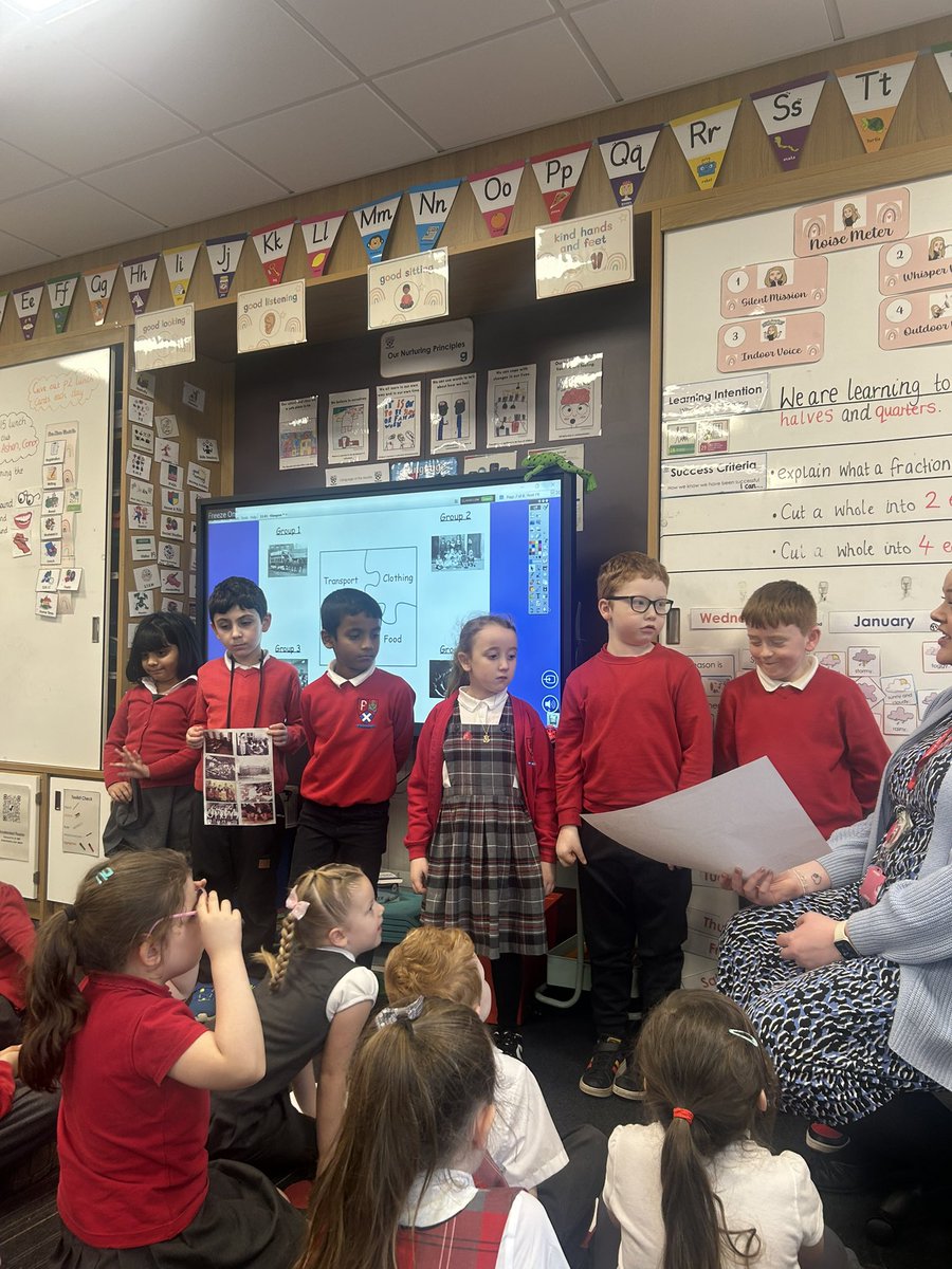 Miss Hayward & P3/2 (@misshayward03) on Twitter photo Today we completed a Jigsaw group activity to learn about our new topic ‘Glasgow in the past’. Each group explored a specific topic: Transport, School, Clothing and Food. They then taught the rest of the class what they had learned. <a href="/ClydePrimary/">Clyde Primary</a> Today we completed a Jigsaw group activity to learn about our new topic ‘Glasgow in the past’. Each group explored a specific topic: Transport, School, Clothing and Food. They then taught the rest of the class what they had learned. <a href="/ClydePrimary/">Clyde Primary</a>