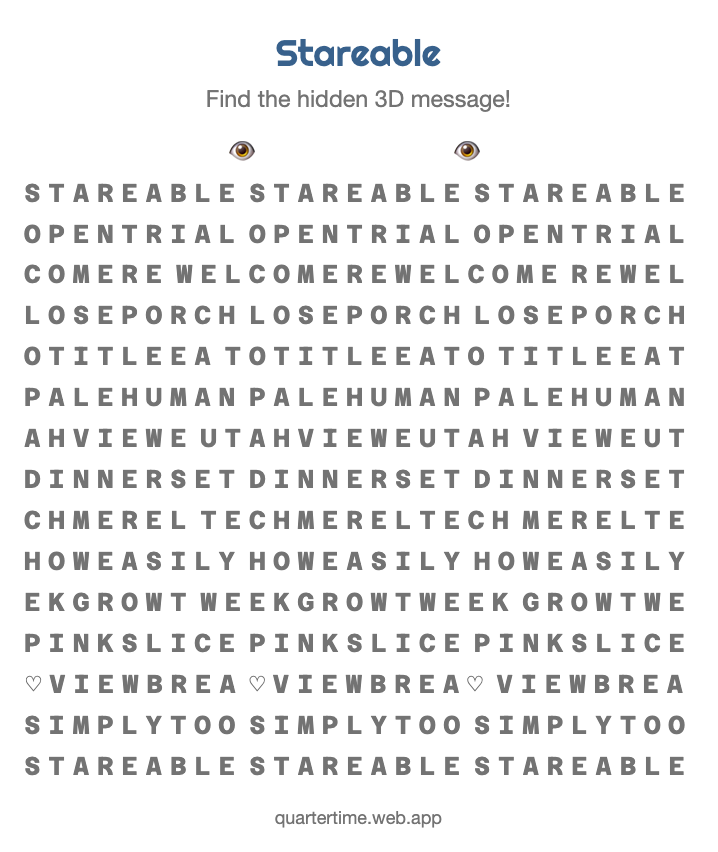 Here's a fun side project. Cracks me up when random filler words go together: open trial, pale human, dinner set, how easily, pink slice. No grammar smarts are used--purely random wordage <a href="/IonicUtah/">Ionic Utah</a> simplybest.com