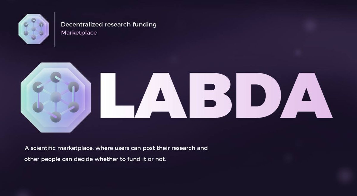 Vitalityy3199's tweet image. #LABDA

We are the first PoS Science-focused chain, #Labda, where science meets the market, on-chain.

Become a part of the next DeFi narrative.
@labdaeth