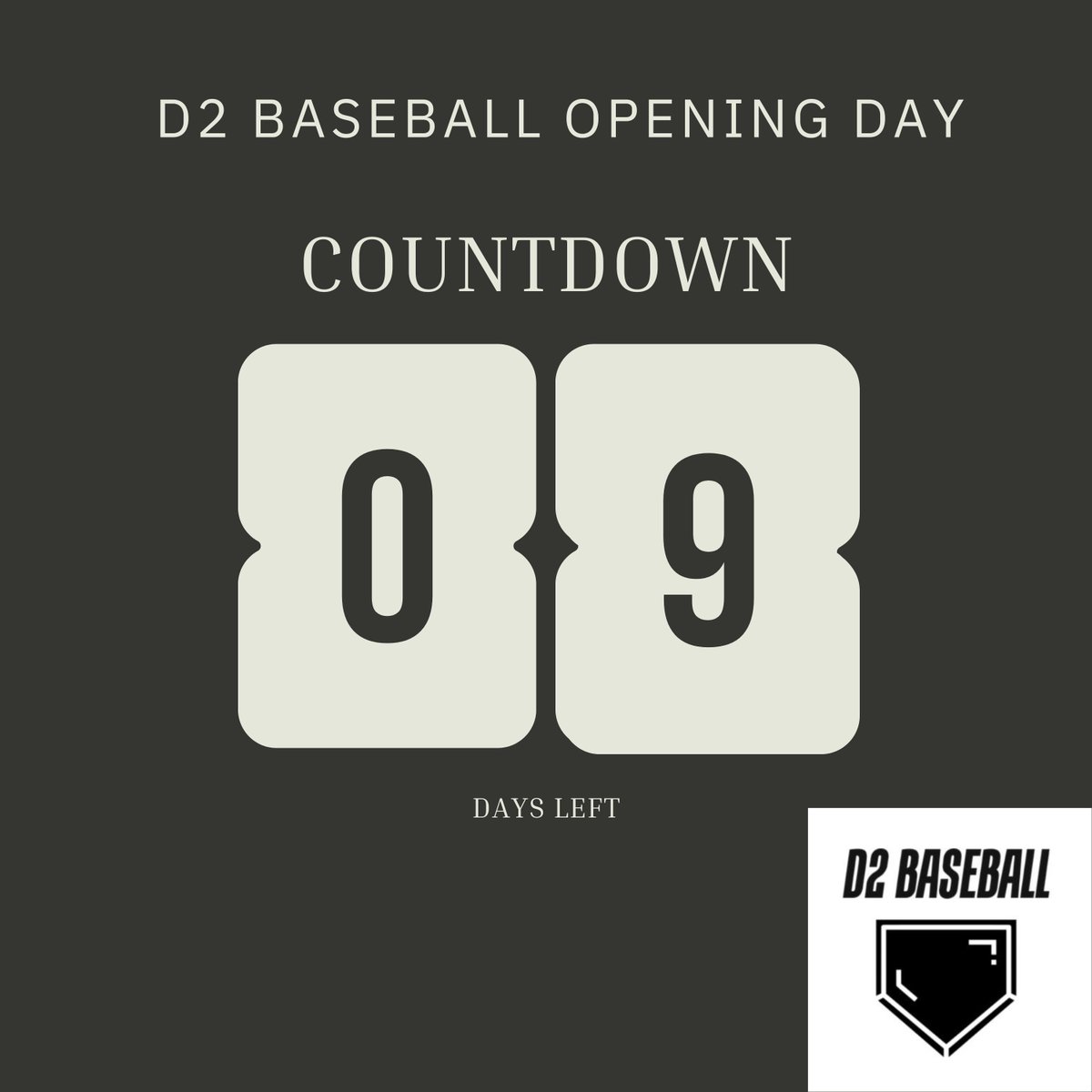 D2 Baseball (@diviibaseball) on Twitter photo 9 days until Opening Day! Last season, <a href="/UTampaBaseball/">Tampa Baseball</a> captured their 9th national title, tying them with Florida Southern for the most D2 Baseball titles of all time. 🏆⚾
#D2Baseball 9 days until Opening Day! Last season, <a href="/UTampaBaseball/">Tampa Baseball</a> captured their 9th national title, tying them with Florida Southern for the most D2 Baseball titles of all time. 🏆⚾
#D2Baseball