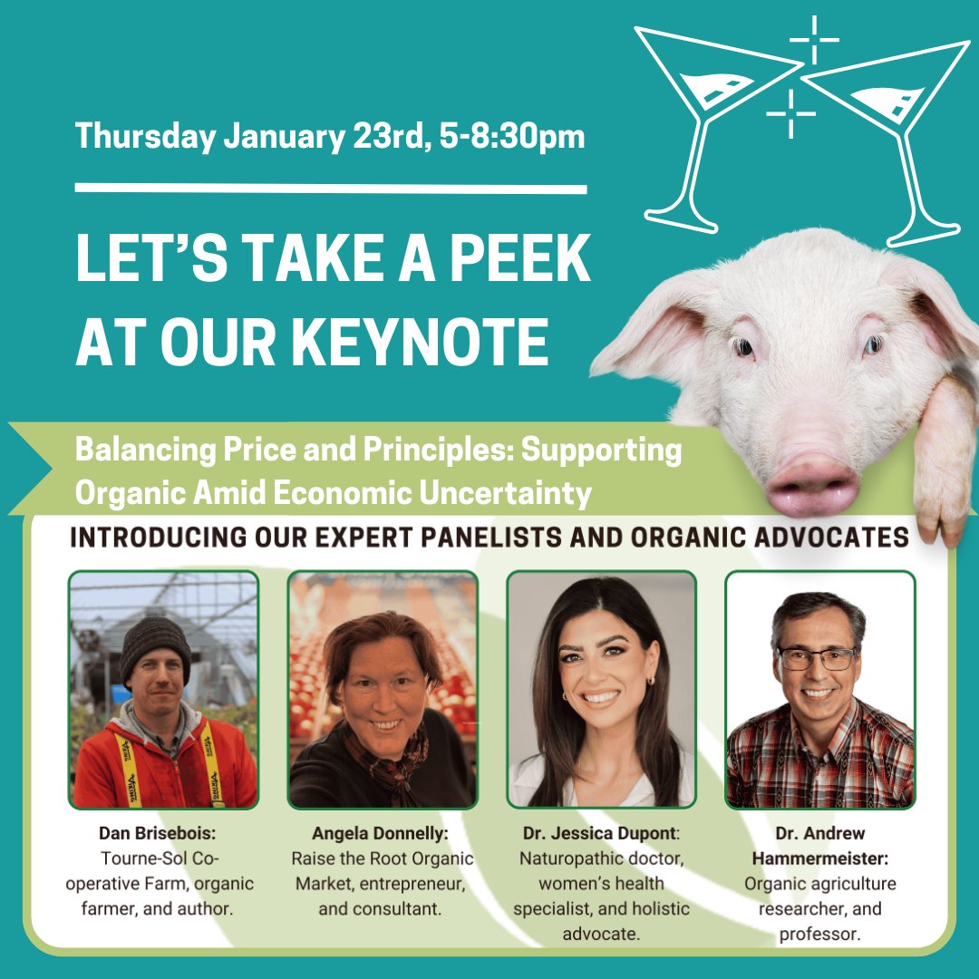 Day 2 is Looking Good!  🐮🌿

Let's take a peek at day 2 shall we?

Will we see you there?

Register today at guelphorganicconf.ca!