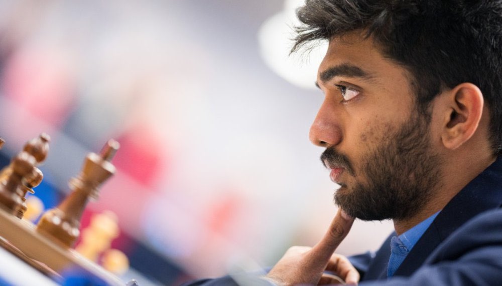Gukesh’s brilliant tactics led him to victory over Vincent Keymar in Round 5, keeping him just half a point behind leaders Praggnanandhaa and Abdusattorov! 

Keep the momentum going, Gukesh! The race is on and we’re with you all the way!!

<a href="/DGukesh/">Gukesh D</a> <a href="/FIDE_chess/">International Chess Federation</a> <a href="/aicfchess/">All India Chess Federation</a>