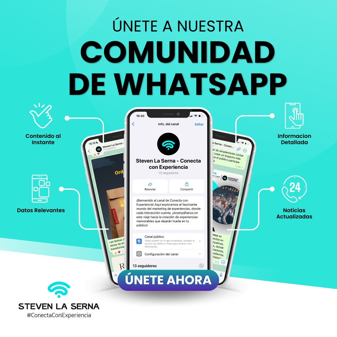 StevenLaSerna's tweet photo. ¡Hola amantes del marketing experiencial! 📷 ¿Quieres estar a la vanguardia de las últimas tendencias y consejos en el mundo del marketing que cautivan a las audiencias? ¡Entonces, este canal es para ti! 📷
📷 Haz clic en este enlace: 📷 https://t.co/MyazKEowBG https://t.co/UdEOJ5j6OG