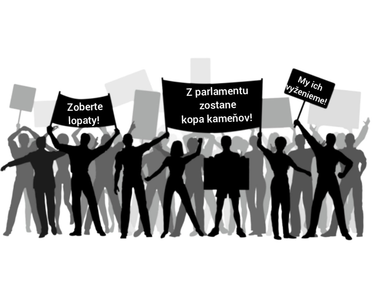 Viete, čo by bola sranda? Spraviť protest, na ktorom by zneli príhovory výlučne citujúce vyjadrenia opozičného Fica, Blahu &amp; spol. Doplnené v dave transparentmi s Ficovými/Blahovými opozičnými citátmi. A nech to koalícia komentuje ako šírenie nenávisti 😬.