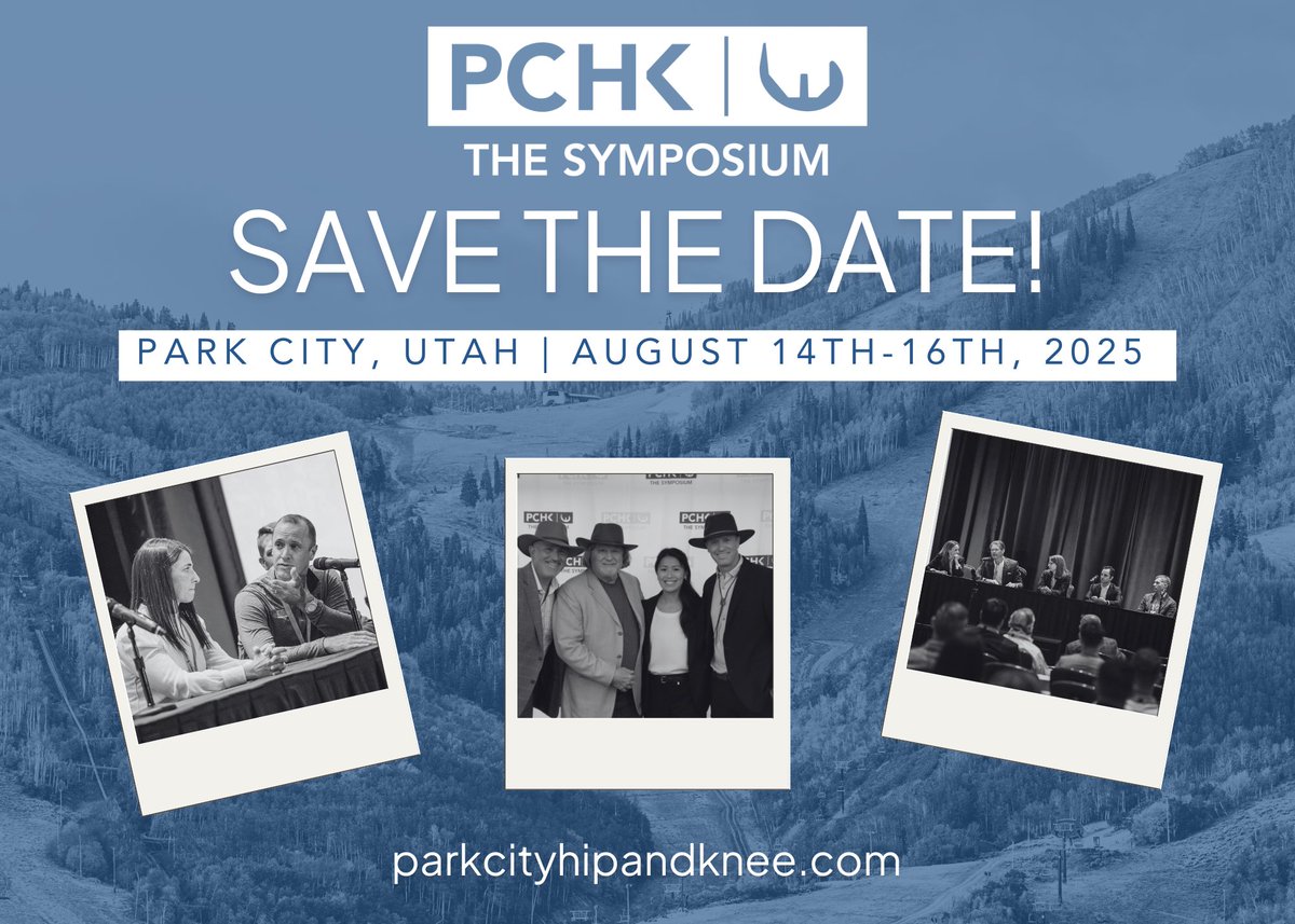 Save the Date! We're looking forward to seeing you in Park City this summer! Stay tuned for registration updates and our 2025 Faculty list.