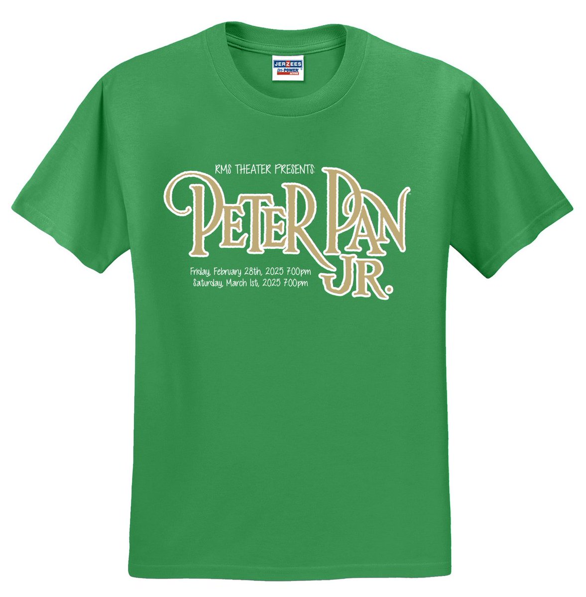 thewinning_edge's tweet image. RMS Theater Presents Peter Pan Jr - Shirt Store is now open!
Get your shirts for the big show here: rmspeterpanshirts.itemorder.com/shop/home/
Store Closes: Wednesday, February 5, 2025 (11:59 PM EST)
@RMSZebras  #PeterPanJr #theaterarts #FindYourEdge #TheWinningEdge #WinningEdge #rochesterzebras