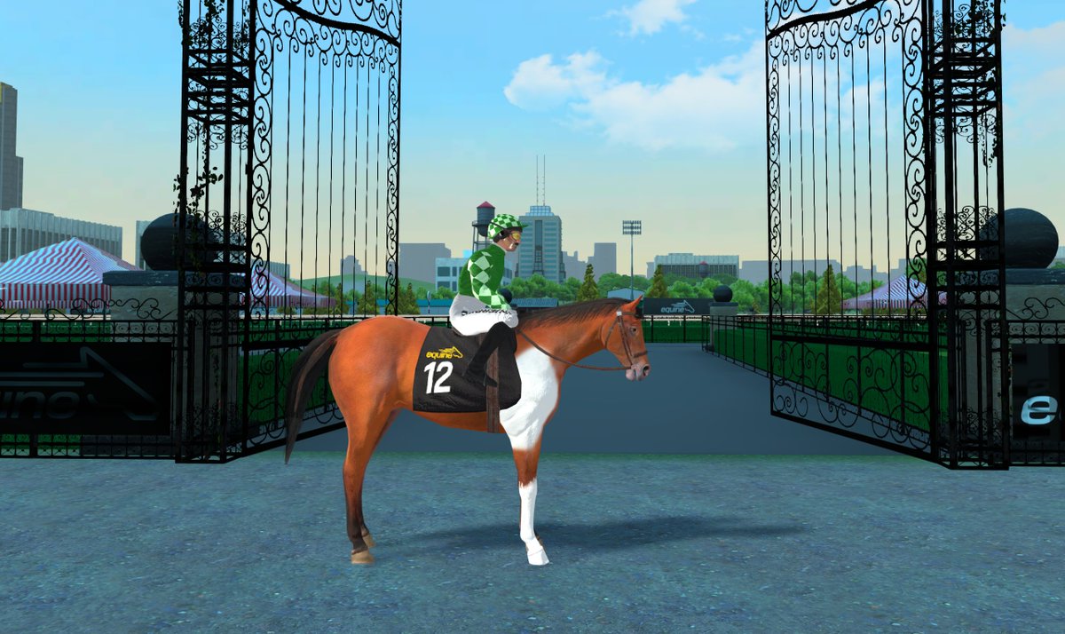 EquineNFT's tweet photo. Testing on the first Equine Racetrack will be resuming soon, all recent updates will be delivered during the Town Hall coming up this Sunday! https://t.co/qnmHol7ICM