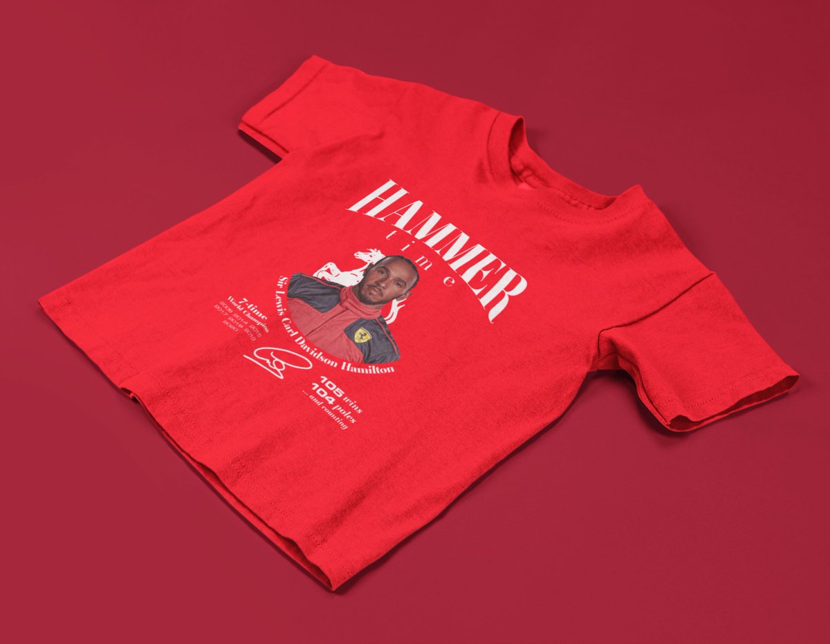 claramente não me controlei e soltei a coleção completa hammer time no site (mas confesso que deixei alguns produtos de surpresa pro início da temporada 

acessem morfula1store.com.br e aproveitem!!! 

sim, tem camisa infantil pra vc converter as crianças da família <3