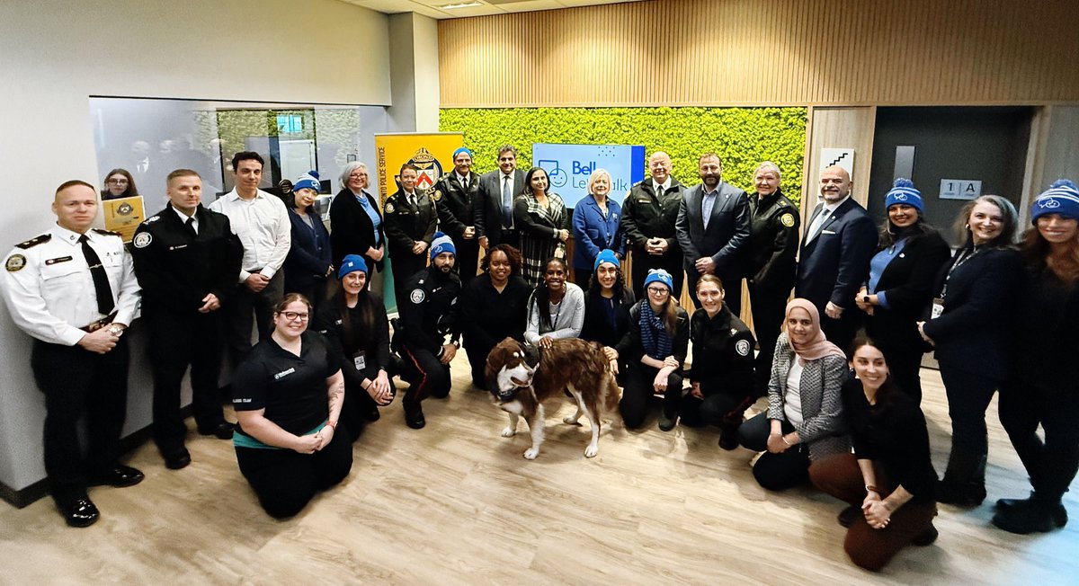 Jennifer DeKezel (@tpsdekezel) on Twitter photo Our Chief <a href="/TPSMyronDemkiw/">Chief Myron Demkiw</a> , the command team <a href="/tpsJohnson/">Deputy Chief Rob Johnson TPS</a> , <a href="/TPAca/">Toronto Police Association</a> <a href="/TPACampbell/">Clayton Campbell</a> <a href="/TpaGrande/">Pete Grande- Director Member Benefits-TPA</a> our TPC Unit Commander <a href="/LeaderPolicy/">Paul Rinkoff</a> and our entire Wellness Unit attended today’s kickoff at the Toronto Police College for <a href="/Bell_LetsTalk/">Bell Let's Talk</a> day! #BellLetsTalk Our Chief <a href="/TPSMyronDemkiw/">Chief Myron Demkiw</a> , the command team <a href="/tpsJohnson/">Deputy Chief Rob Johnson TPS</a> , <a href="/TPAca/">Toronto Police Association</a> <a href="/TPACampbell/">Clayton Campbell</a> <a href="/TpaGrande/">Pete Grande- Director Member Benefits-TPA</a> our TPC Unit Commander <a href="/LeaderPolicy/">Paul Rinkoff</a> and our entire Wellness Unit attended today’s kickoff at the Toronto Police College for <a href="/Bell_LetsTalk/">Bell Let's Talk</a> day! #BellLetsTalk