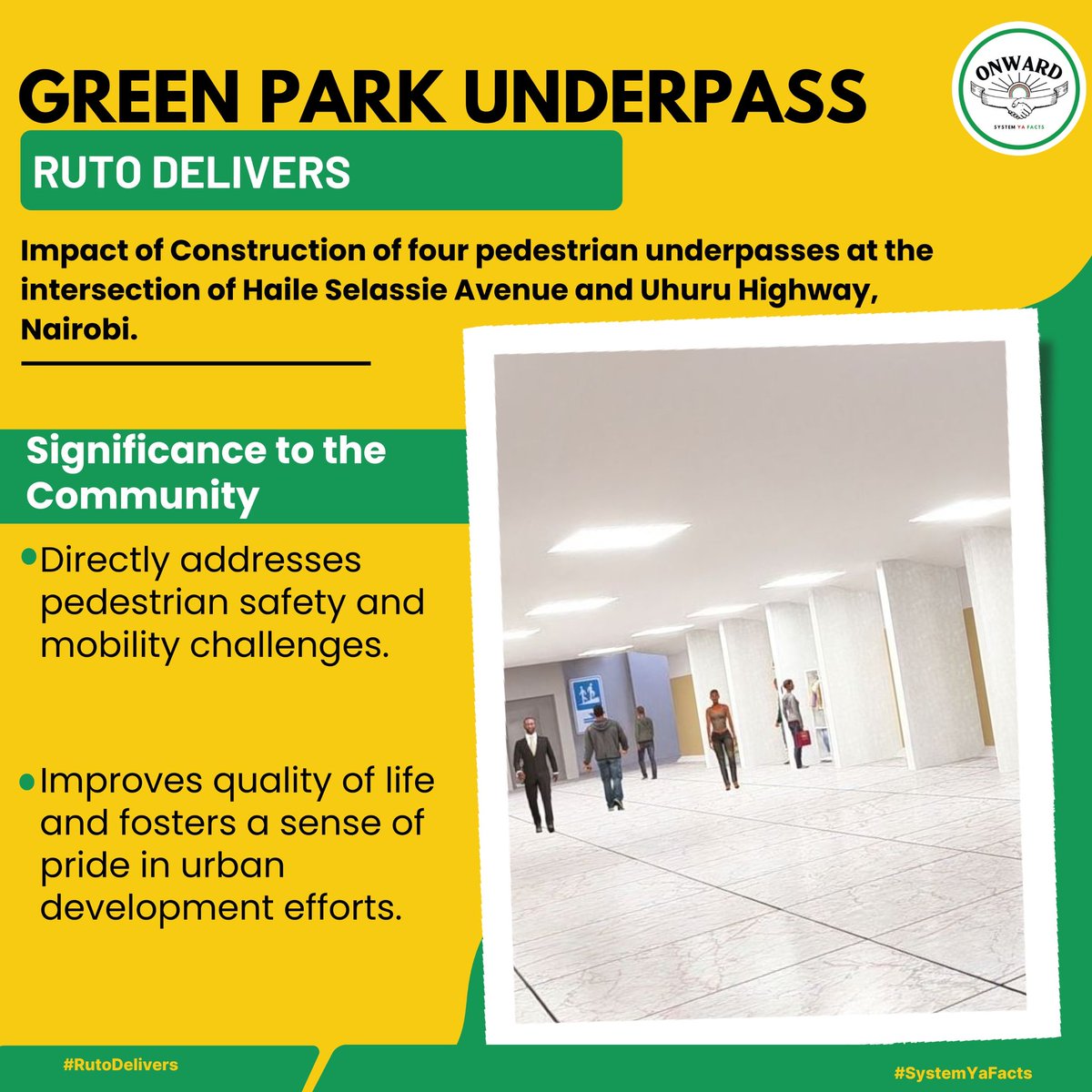 SP_Comentary's tweet photo. The #GreenParkUnderpass creates a welcoming environment for residents and visitors
Ruto Delivers
Raila Odinga Musalia Mudavadi Kasongo Rongai Trump Weetabix #BoldReformer vihiga county https://t.co/ANDOxznEcj