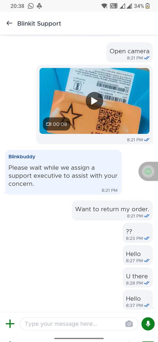 amirkhan2191's tweet photo. Delayed delivery, no response on support https://t.co/2pfsD0TYke