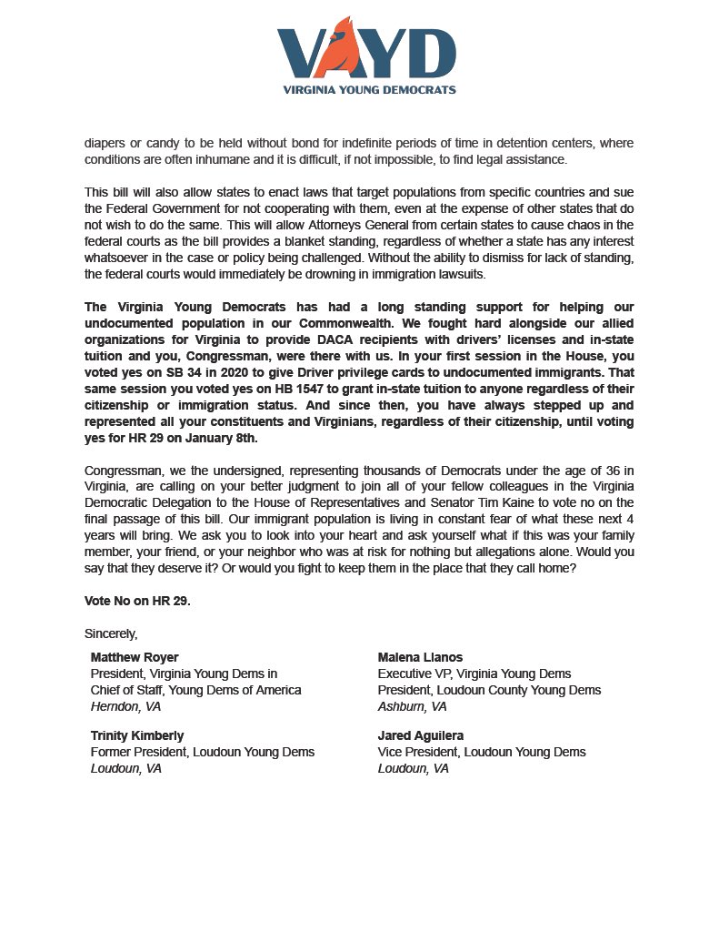 Virginia Young Dems tweet media