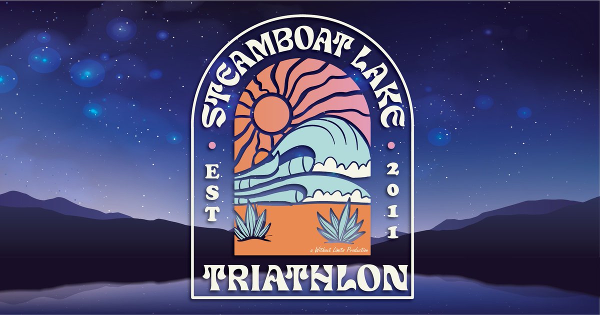REG ALERT: Only 12 slots remaining for this years Steamboat Lake Sprint Triathlon on July 27th, 2025! trireg.com/steamboatlake