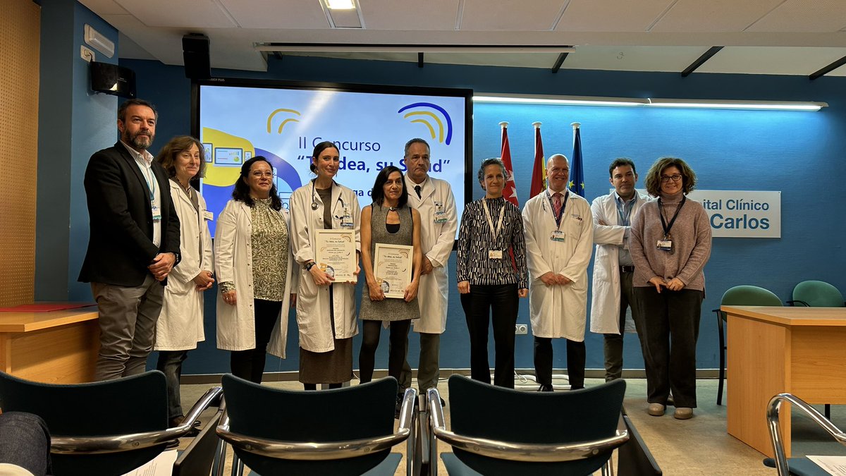 Labgencomplejas's tweet photo. Hoy ha tenido lugar la entrega de premios del II Concurso “Tu idea, tu salud”, en la que @seec_conchita ha recibido el Diploma Innovador por su proyecto “Diagnóstico de enfermedad celíaca en dieta sin gluten”. ¡Enhorabuena! https://t.co/Ek0Q0cPN0O
