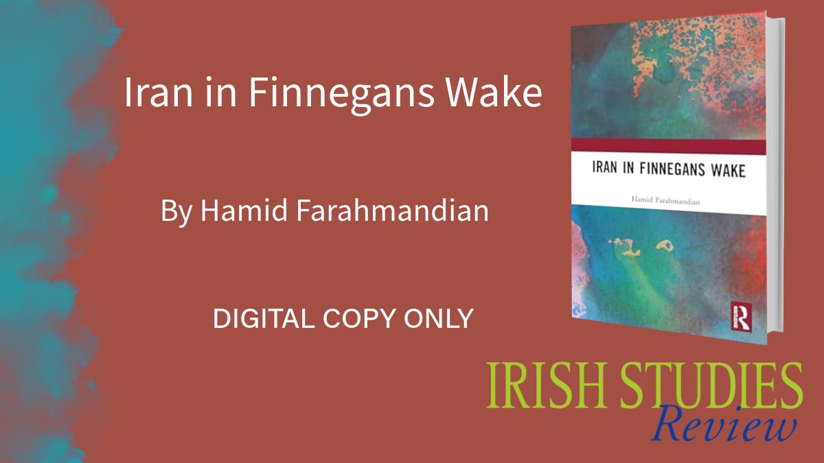 Irish Studies Review (@irishstudiesrev) on Twitter photo Book Review Opportunity
Iran in Finnegans Wake by Hamid Farahmandian
If you are interested in reviewing this book uncovering the intricate influences embedded within Joyce’s work, please contact us via DM or email us at i.studies@bathspa.ac.uk - we would love to hear from you! Book Review Opportunity
Iran in Finnegans Wake by Hamid Farahmandian
If you are interested in reviewing this book uncovering the intricate influences embedded within Joyce’s work, please contact us via DM or email us at i.studies@bathspa.ac.uk - we would love to hear from you!