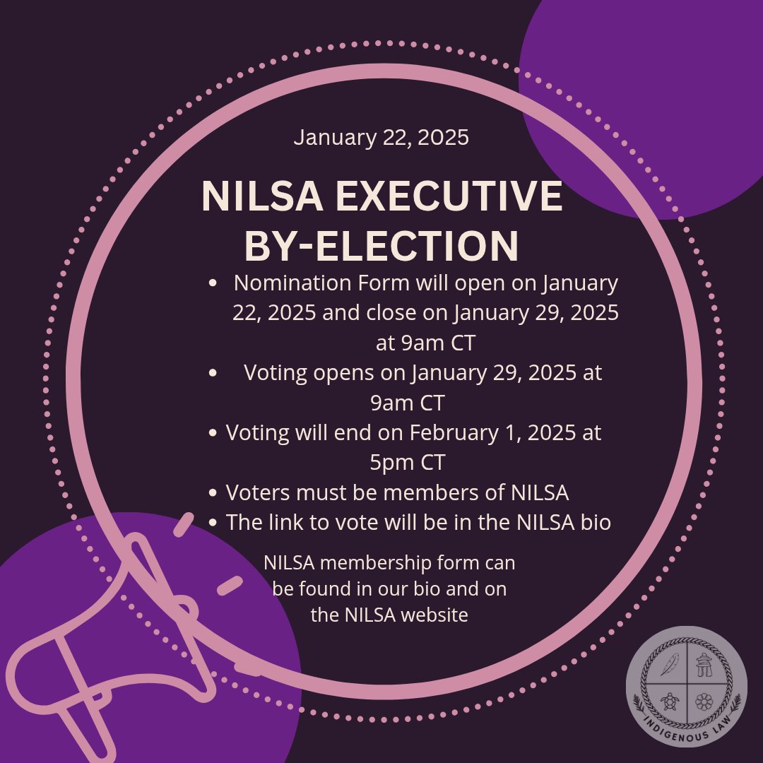 National Indigenous Law Students' Association tweet media