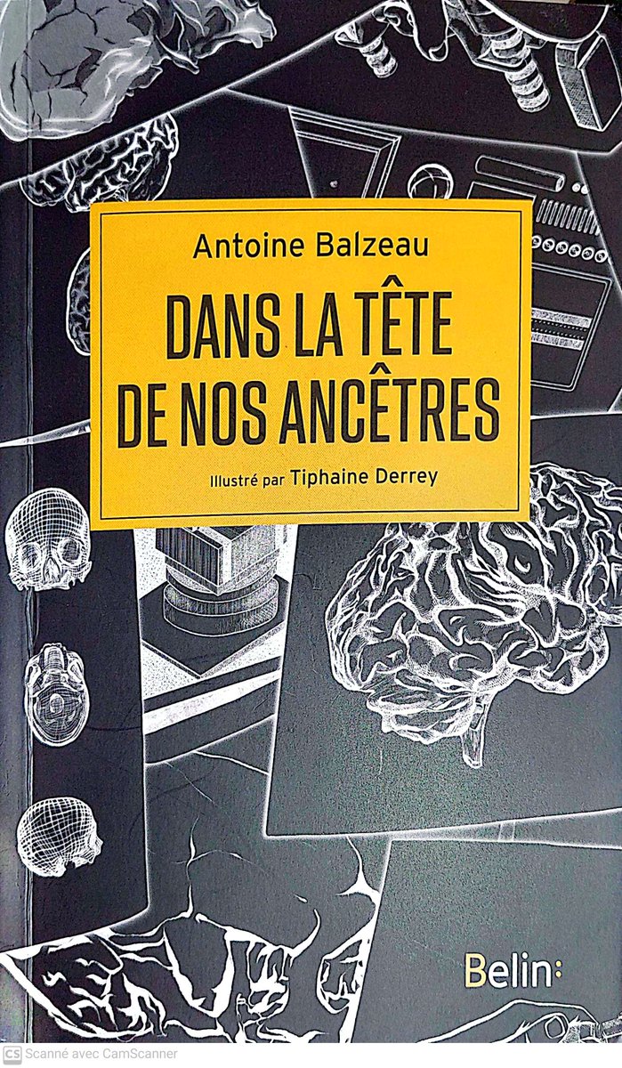 AFondlaScience's tweet image. 22/1 parution #projet #PaleoBRAIN @abalzeau @CNRS  @Le_Museum @InstitutCerveau @NeuroSpin_91 
Avancée #scientifique majeure pour étudier #cerveau #hommes #préhistoriques 
Absolument passionnant à découvrir !
#irm #endocrane 
@Belin_editeur @Publi_MNHN 
tinyurl.com/3y7xpvna