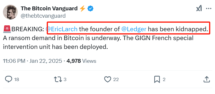memewizd's tweet photo. $ERIC
Aeob3GAbp1BkpSFMvcm1EdbeNad3z1usaXaJfk3Lpump
500k now

https://t.co/S8Y87Y5dD6

dyor - "Justice For Eric Larch?" @EricLarch 

It should be fake news, couldn't find anything on Google, only this unknown small account posted it! https://t.co/uyTBpbjb1M