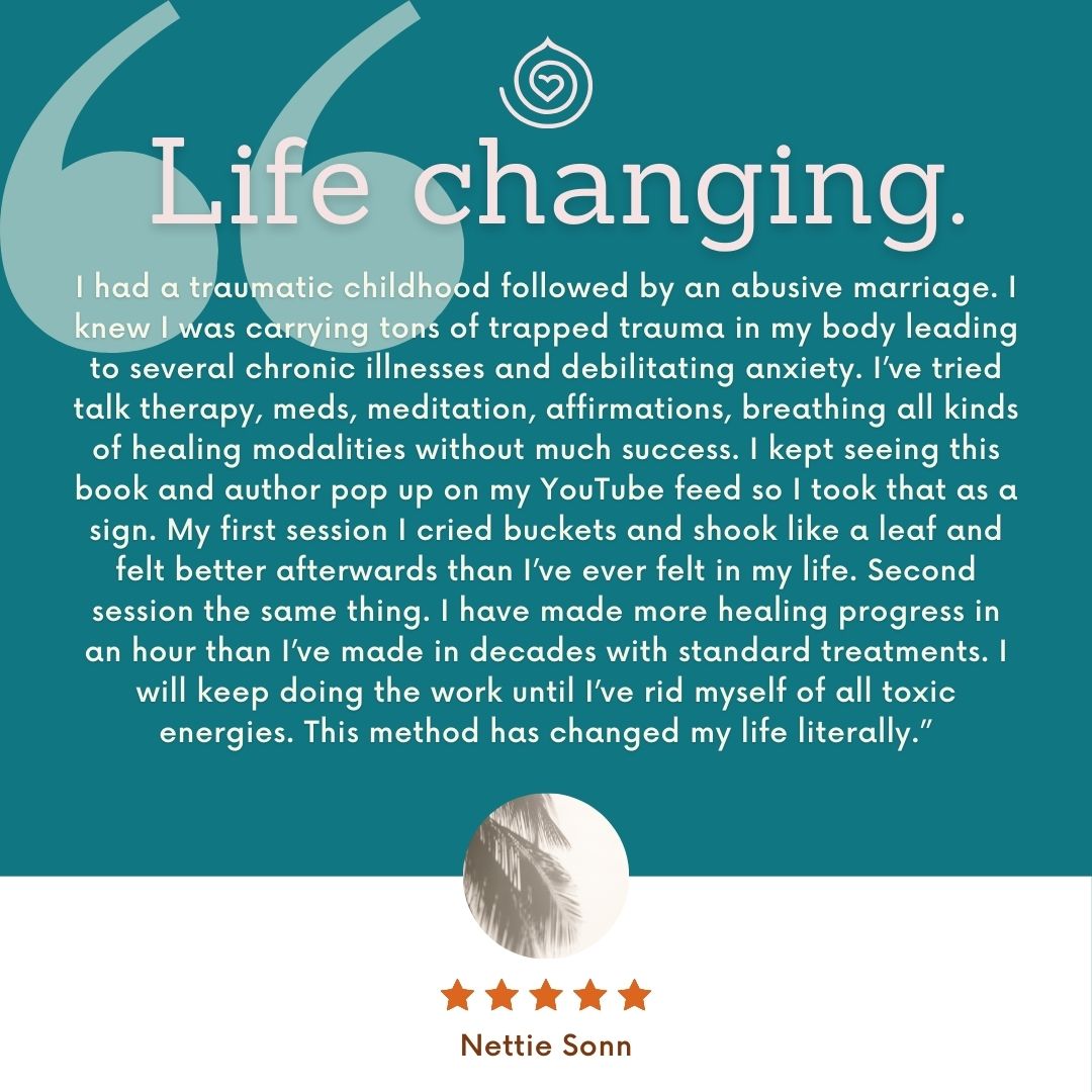 DiscHealing's tweet image. This is what one of our customers said about The Body Code Book by Dr Bradley Nelson. 🌷From trauma to triumph. 🌈 The Body Code is a  approach to healing deep-rooted trauma. #TheBodyCode #TheEmotionCode #DrBradleyNelson #Testimonial #EnergyHealing #Manifestation