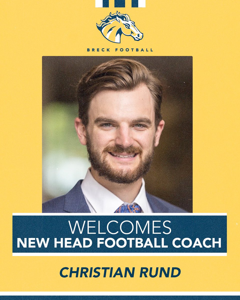 Breck would like to welcome our new Head Football Coach, Christian Rund! He most recently served as the Assistant Head Coach and OC at Minneapolis Washburn! He brings a tremendous amount of experience at both the high school and collegiate level! Please help us welcome Christian!
