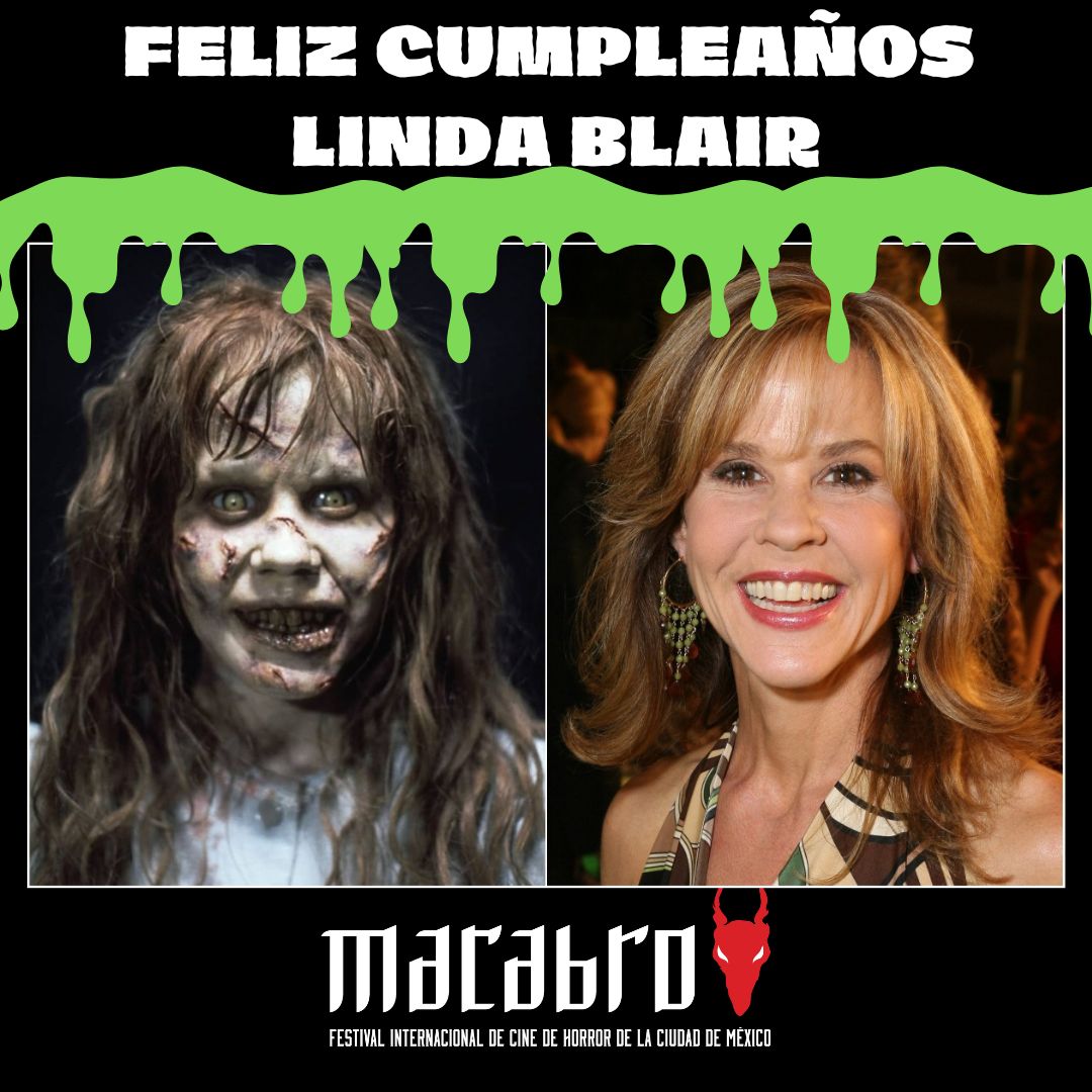 MacabroFICH's tweet image. EFEMÉRIDES MACABRAS 👿 

Linda Denise Blair  es una actriz y activista  cuyo papel de Reagan MacNeil en “El Exorcista” le hizo ganadora de un Globo de Oro y que hoy cumple años.

¡Muchas felicidades!
#lindablair #exorcist #horroricon #reagan
#happybirthday #cumpleaños