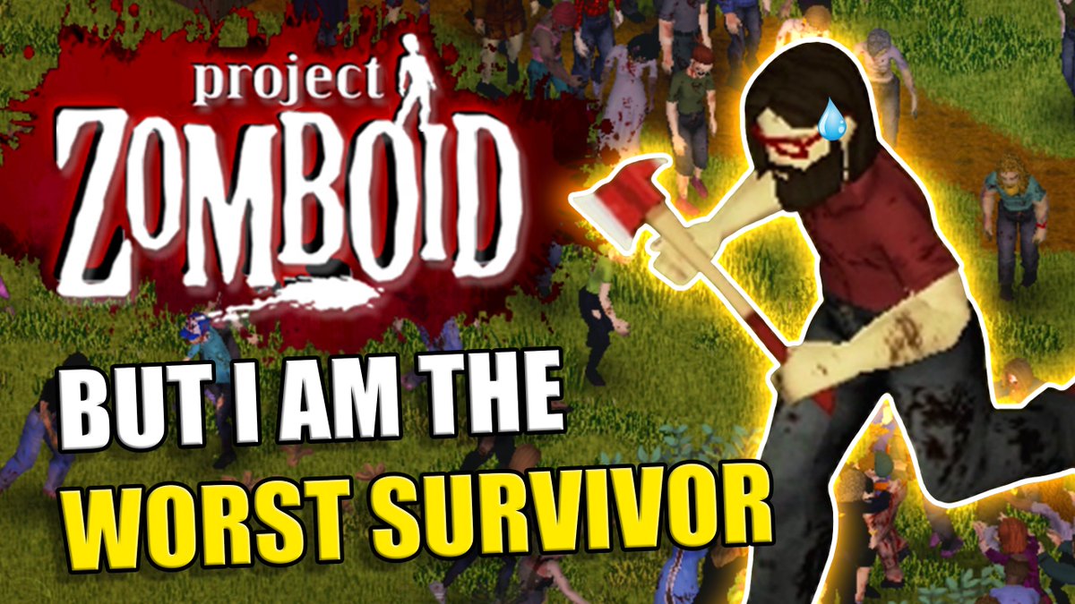 MetzliTwo's tweet photo. Missed me? I was too busy surviving a zombie apocalypse🧟‍♂️
https://t.co/XTUnNCj1v5

#Metzli #ProjectZomboid #zombie #zombieapocalypse #funny #horror #survival #gameplay #gaming #Youtube https://t.co/tEH0qbNxEh