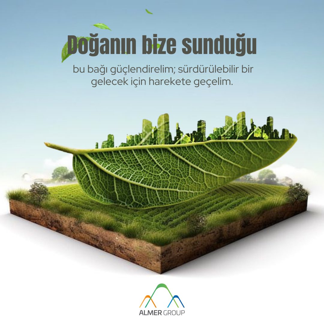 ALMERGroup's tweet photo. 🌍 Doğanın bize sunduğu güzellikleri koruyalım! Sürdürülebilir bir gelecek için birlikte harekete geçme zamanı. 🌱💚

🌍 Let’s protect the beauty that nature offers us! It’s time to take action together for a sustainable future. 🌱💚 https://t.co/AcTGfXJlyp