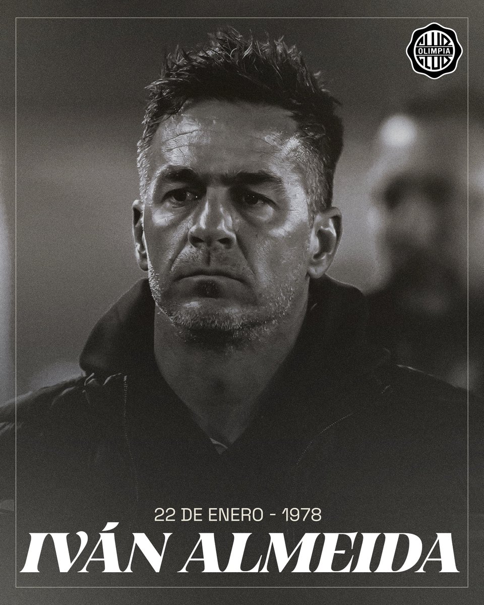 elClubOlimpia's tweet photo. Olimpista de Cuna, ex futbolista del Club e hijo de una verdadera leyenda de la Franja Negra.

Recordamos el aniversario de nacimiento número 47 del querido Ever Iván Almeida Romero.

¡Siempre en nuestros corazones!

🤍🖤🤍 https://t.co/UeBgKNax63