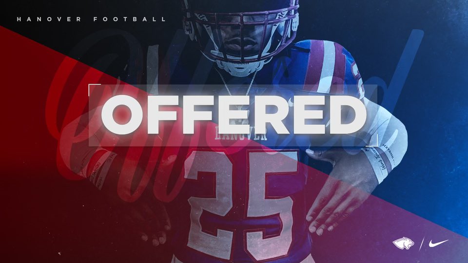 Blessed to receive an offer from <a href="/HanoverFTBL/">Hanover Football</a> !! <a href="/ChaseBurton02/">Chase Burton</a> <a href="/wgstack3335/">Wayne Groves</a> <a href="/RustyMansell_/">Rusty Mansell</a> <a href="/NwGaFootball/">NwGa Football</a> <a href="/RecruitGeorgia/">Recruit Georgia</a>