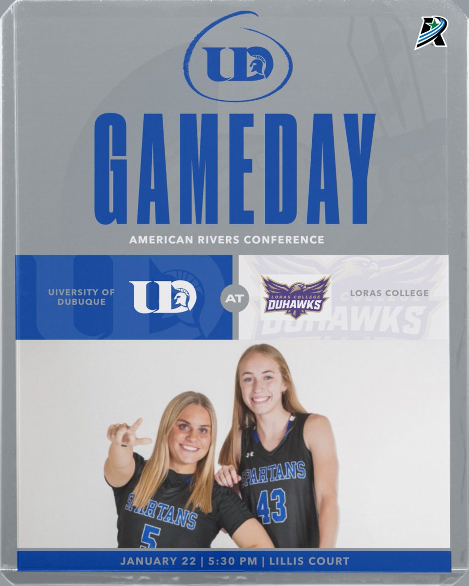 Spartans travel down the road for an A-R-C match-up at Loras College

📍 Dubuque, IA
🏟️ Lillis Court
⏰ 5:30 pm 
🎦 duhawks.com/watch/?Live=32…