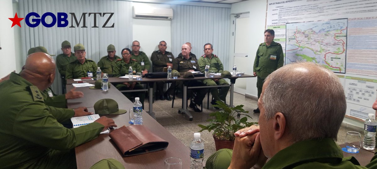 gpppmatanzas's tweet photo. #Matanzas, como en todo el país, comienza con la locución del Presidente del Consejo de Defensa Nacional, Miguel Díaz Canel Bermúdez, el Ejercicio Estratégico Bastión 2024 que se extiende hasta el 24, en pos de prepararnos para evitar la guerra y en defensa de la patria.
#GobMtz https://t.co/cFJumrxO9v