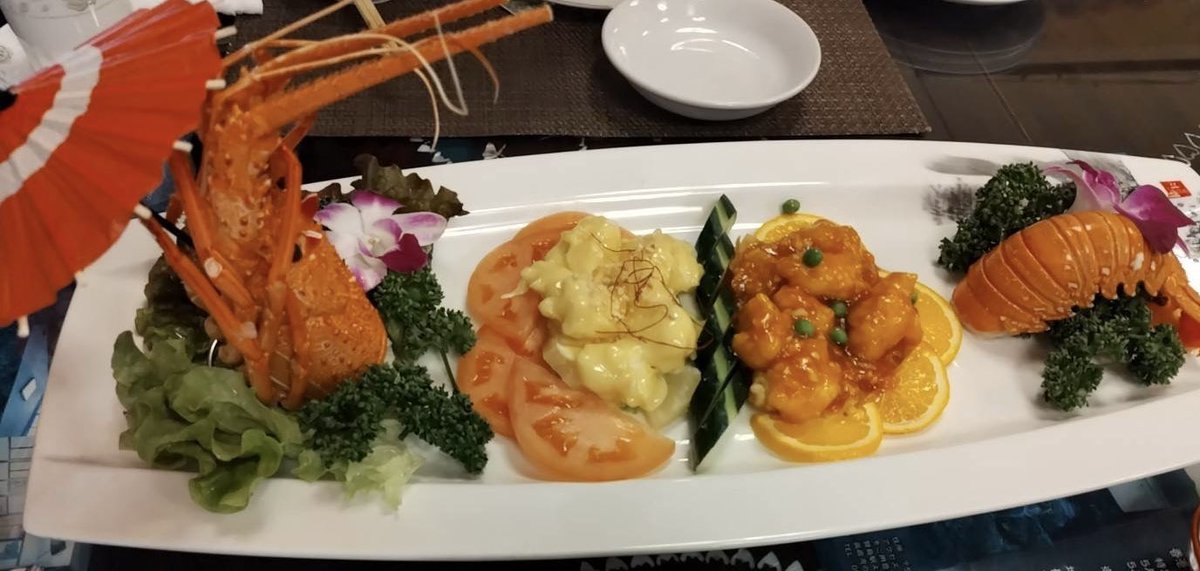 kumaGAMO's tweet photo. 今日は中華を食べてきました〜
エビチリ&amp;エビマヨ相変わらず美味しかった！！
(*´ཫ`*) https://t.co/5BdMDMuypa