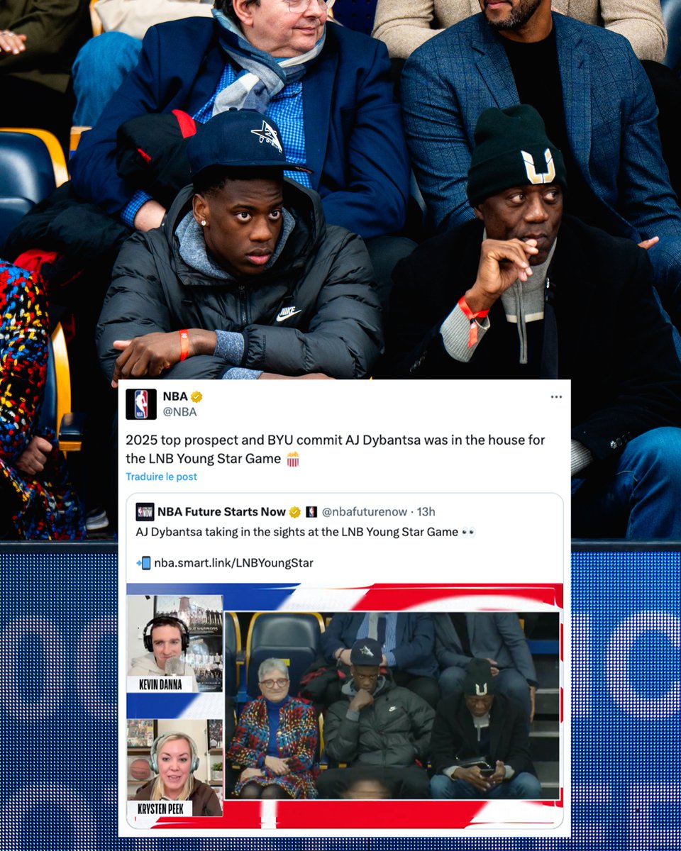 💎 Hier soir, devant + de 2 200 spectateurs, les 20 meilleurs prospects français se sont affrontés lors de la première édition du Young Star Game

✨ Le YSG c'est 2 jours complets pour ces jeunes talents, nés entre 2004 et 2009, avec notamment l’organisation d'un Combine type NBA
